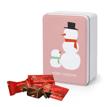 Best of Côte d'Or tinnen kerstblik "Merry Christmas" - Sneeuwpoppen - Kerstgeschenk - 270g