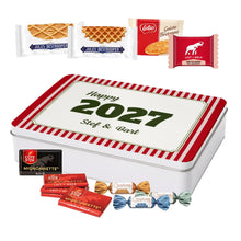 Blikvanger 2027 - Côte d'Or, Lotus, Guylian, Jules Destrooper - Tinbox XL - Full PERSO - 515g