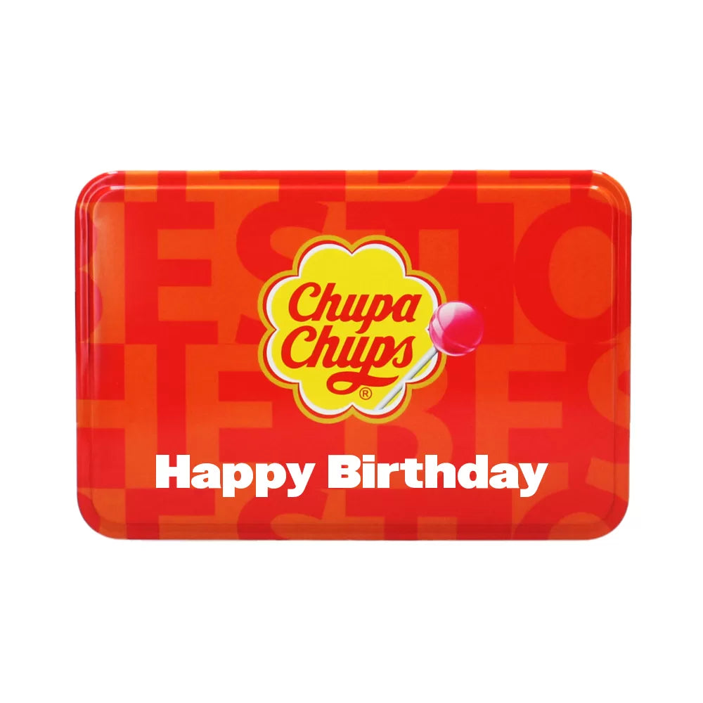 Chupa Chups Best of Candy - Tinbox L - PERSO - 620g