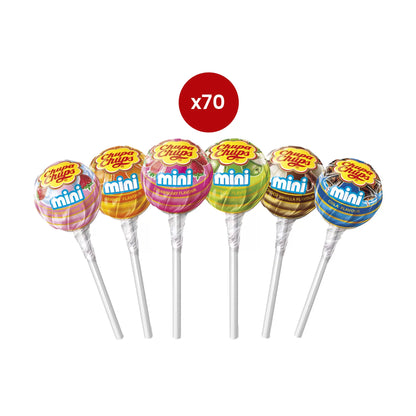 Chupa Chups Best of Mini candy collection box "Gelukkige verjaardag" - lollies - 70 stuks - 420g