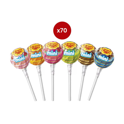 Chupa Chups Best of Mini candy collection box - lollies - 70 stuks - 420g