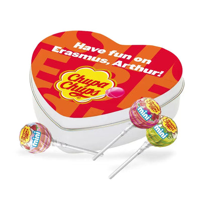 Chupa Chups Best of Mini candy geschenkdoos hartje - PERSO - 90g