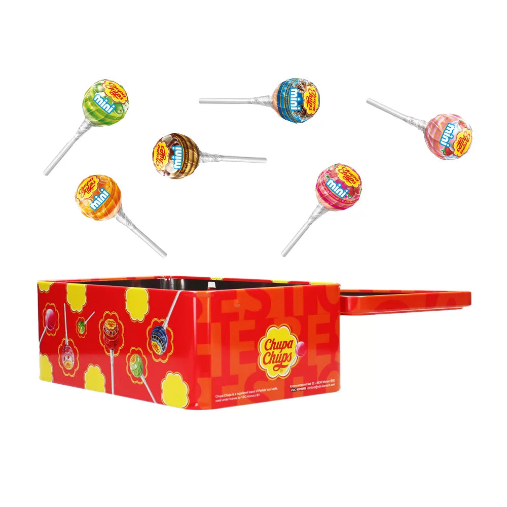 Chupa Chups Best of Mini candy - Tinbox L - PERSO - 420g