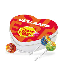 Chupa Chups geschenkdoos hartje "Geslaagd" - 108g