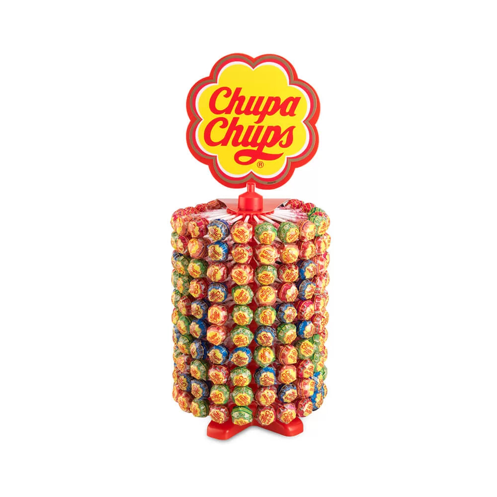 Chupa Chups The Best of Flavours Wheel - 200 lollies- 2400g