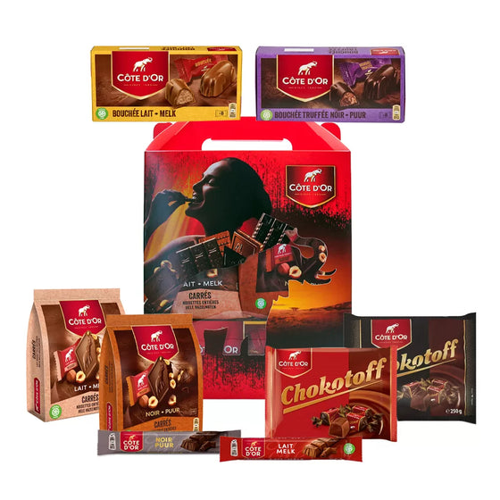 Côte d'Or chocolade giftbox - assortiment melk & puur - 1600g