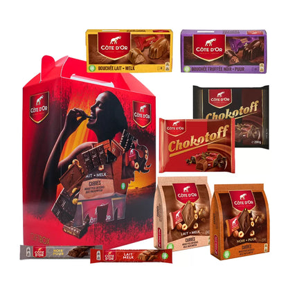 Côte d'Or chocolade giftbox - assortiment melk & puur - 1600g