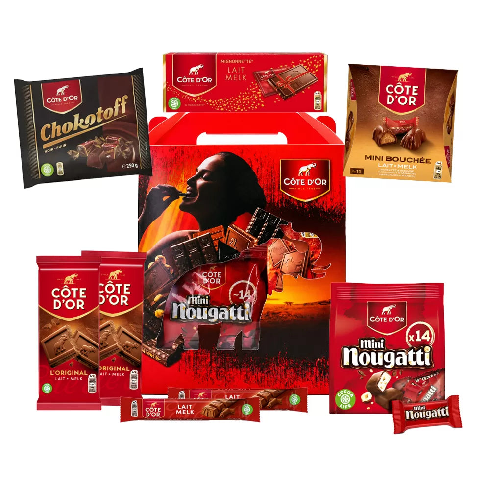 Côte d'Or chocolade giftbox - melkchocolade - 1067g