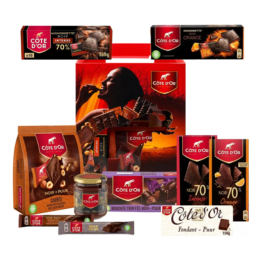 Côte d'Or chocolade giftbox - pure chocolade - 1518g