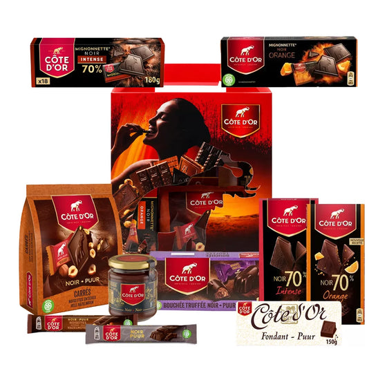 Côte d'Or chocolade giftbox - pure chocolade - 1518g
