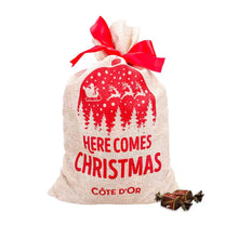 Côte d'Or chocolade kerstcadeau in jute zak - Chokotoff - 200 stuks - 2000g