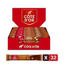 Côte d'Or chocoladerepen - melk hele hazelnoten - 45g x 32