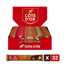 Côte d'Or chocoladerepen - melk hele hazelnoten - 45g x 32