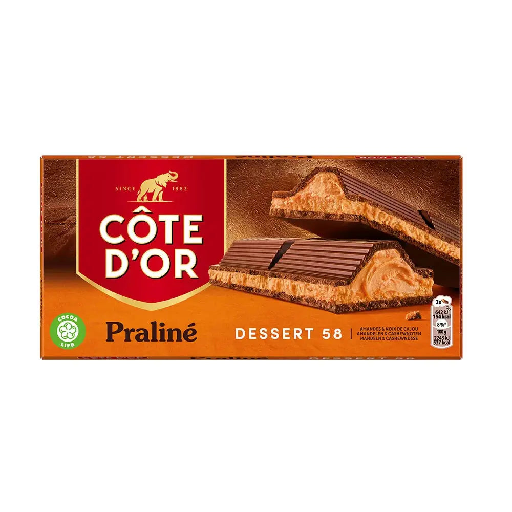 Côte d'Or chocoladetablet praliné dessert 58 - 200g