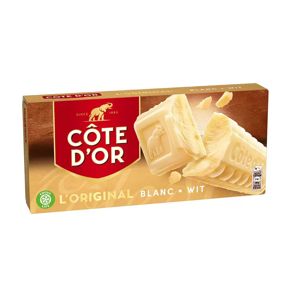 Côte d'Or chocoladetablet wit - 400g