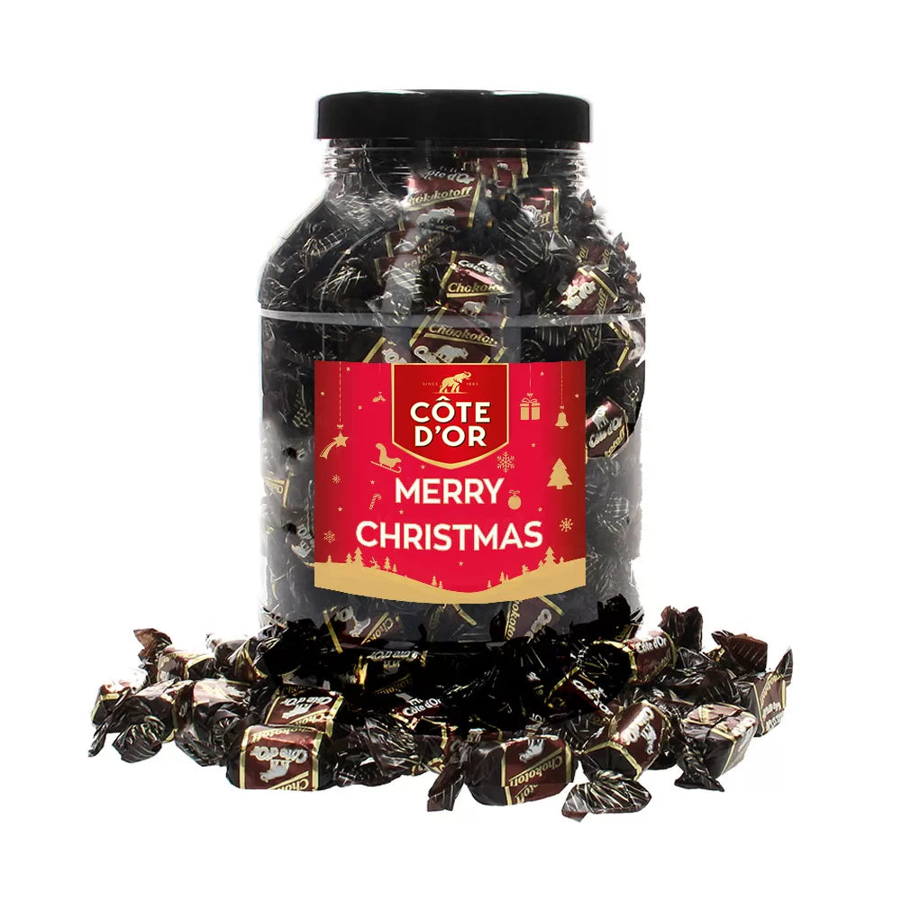 Côte d'Or Chokotoff "Merry Christmas" - chocolade kerstcadeau - 1600g