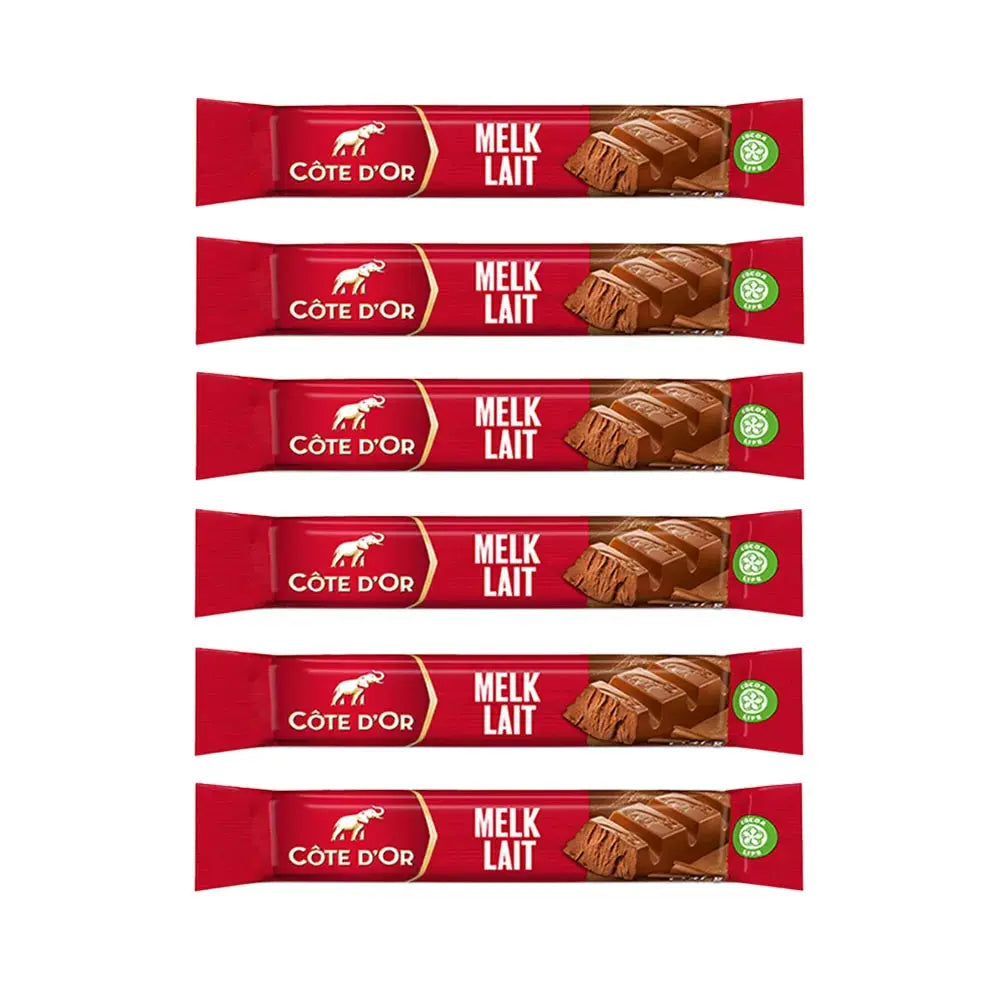 Côte d'Or luxueuze geschenkdoos - 6 chocoladerepen melk - 282g