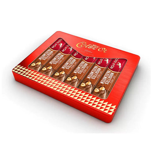 Côte d'Or luxueuze geschenkdoos - 6 chocoladerepen melk hele hazelnoten - 270g