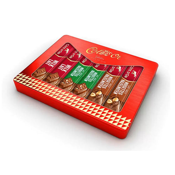 Côte d'Or luxueuze geschenkdoos - 6 chocoladerepen melk mixed - 274g