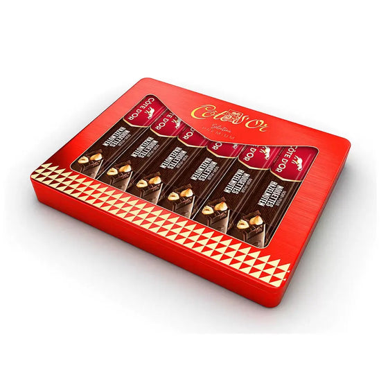 Côte d'Or luxueuze geschenkdoos - 6 chocoladerepen puur hele hazelnoten - 270g