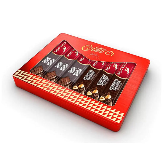 Côte d'Or luxueuze geschenkdoos - 6 chocoladerepen puur mix - 276g
