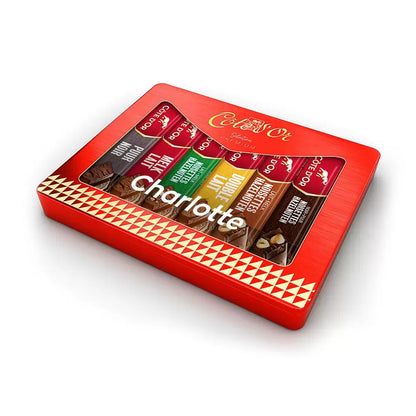Côte d'Or luxueuze geschenkdoos - PERSO - 6 chocoladerepen mixed - 275g