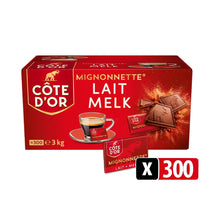 Côte d'Or Mignonnette Melk chocolade - 300 stuks - 3kg