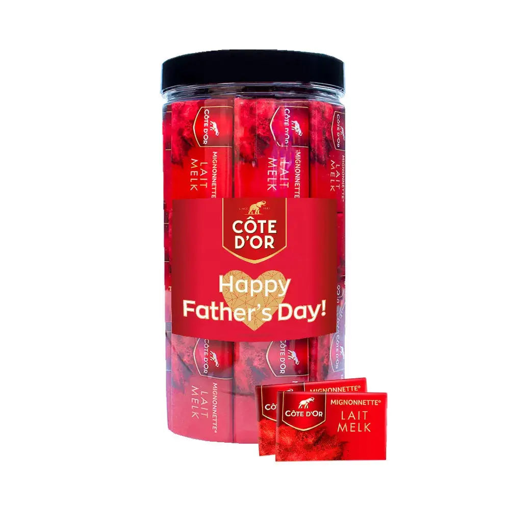 Côte d'Or Mignonnette Melk "Happy Father's Day!" - Vaderdag cadeau - 750g