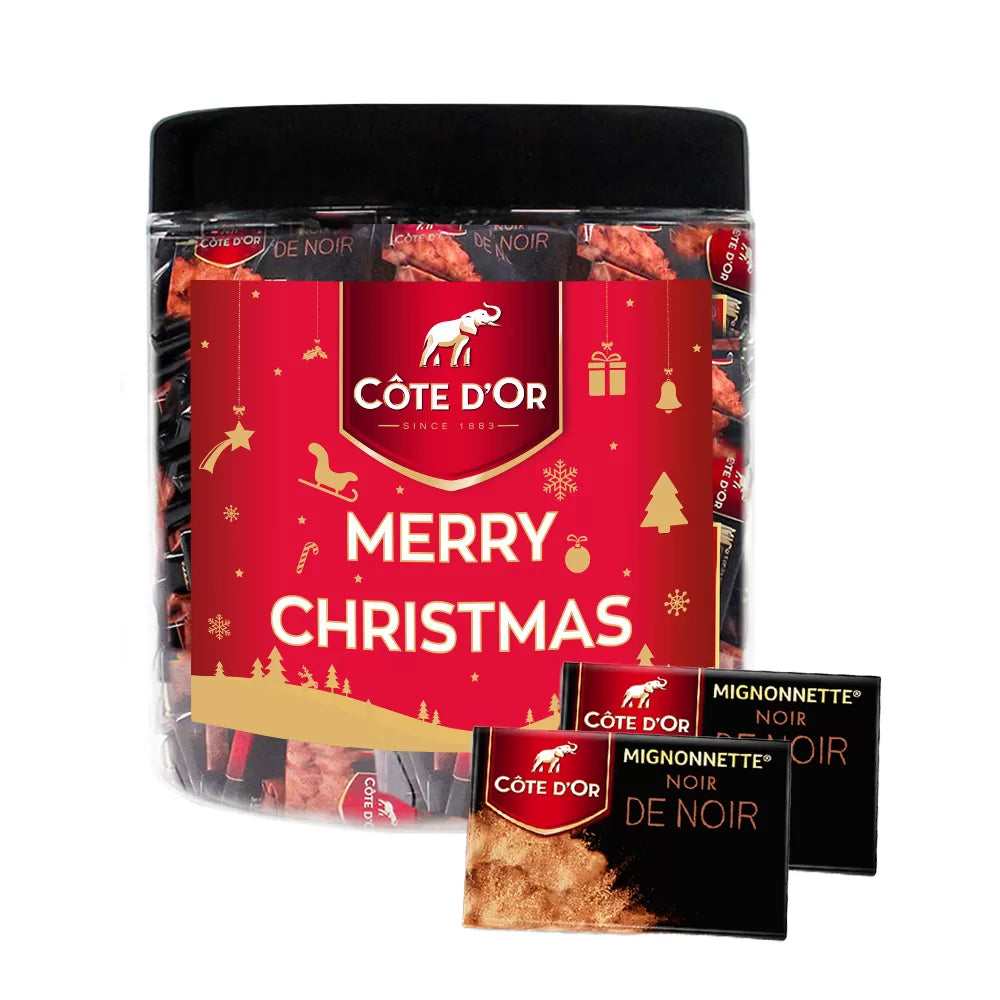 Côte d'Or Mignonnette Noir de Noir "Merry Christmas" - 350g