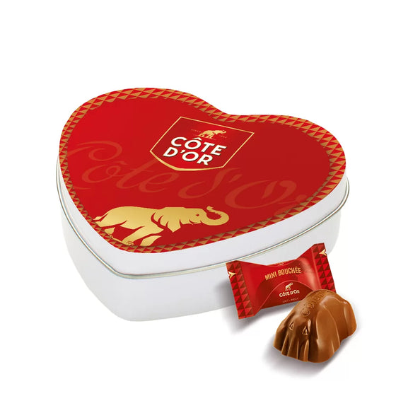Côte d'Or Mini Bouchée geschenkdoos hartje - 85g