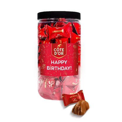 Côte d'Or Mini Bouchée "Happy Birthday!" - verjaardagscadeau - 500g