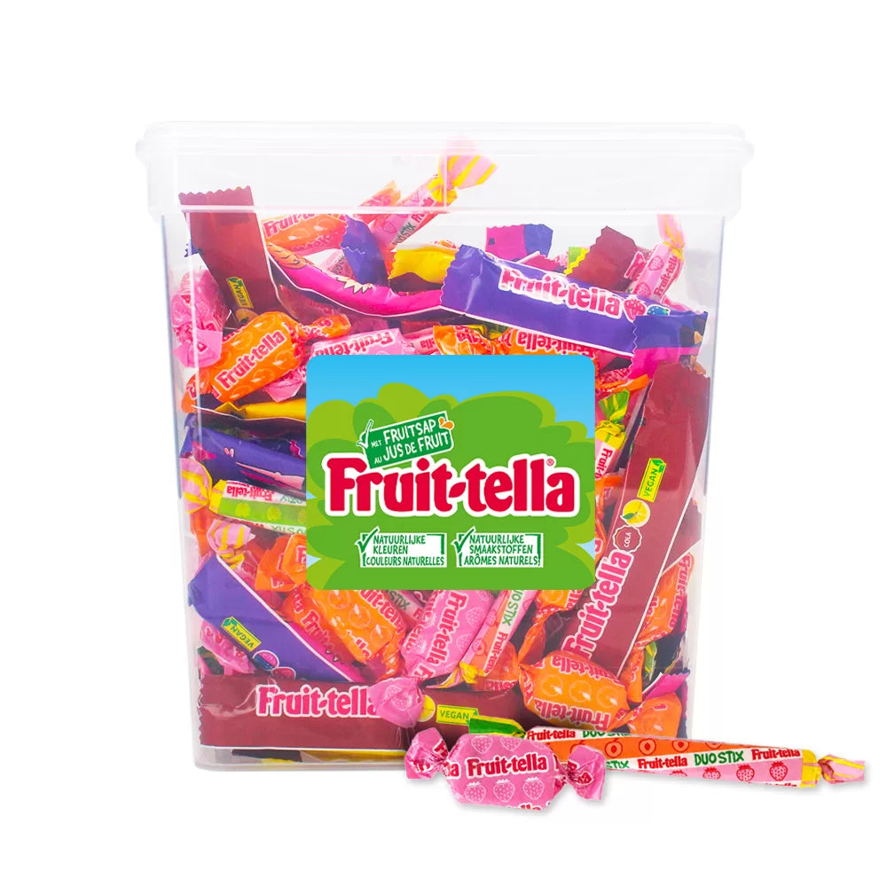 Fruit-tella Chewy Mix XL - ca. 275 stuks - 2100g