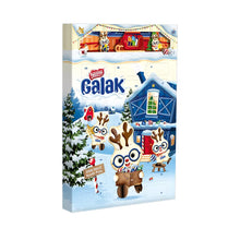 Galak Adventskalender - witte chocolade - tel af tot Kerst - 196,8g