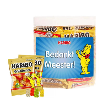 Haribo Goudberen "Bedankt Meester!" - 250g