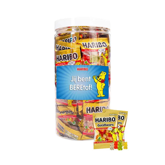 Haribo Goudberen "Jij bent BEREtof!" - 600g