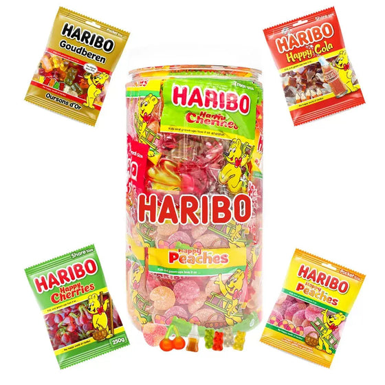Haribo Happy Heroes mega snoepmix - 28 zakjes - 700g