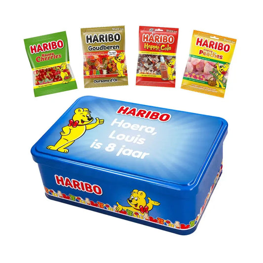 Haribo Happy Heroes - Tinbox L - PERSO - 350g