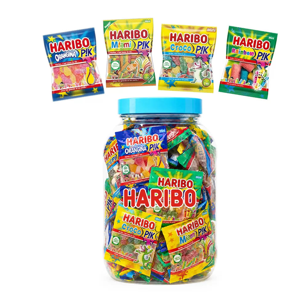 Haribo Méga Fête PIK snoepzakjes mix - 1000g