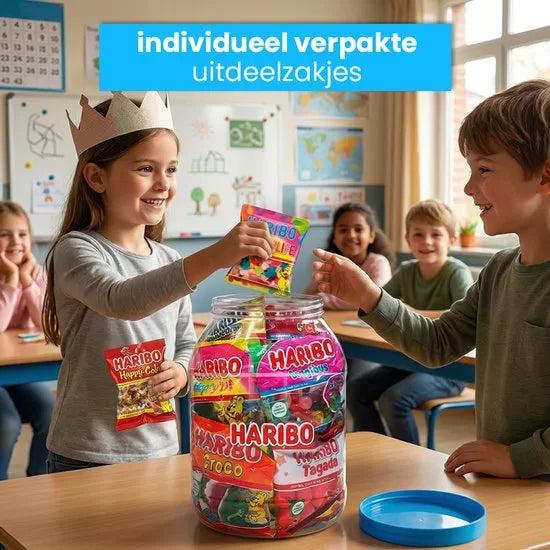 Haribo Mega-Fête snoepzakjes mix - Strooigoed - 1000g
