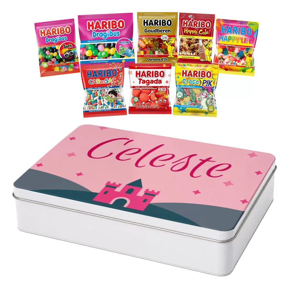 Haribo Mega-Fête - Tinbox XL - Full PERSO - 800g