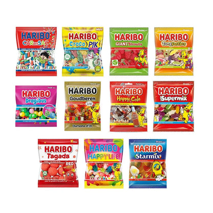 Haribo Mega-Fête x Super Party snoepzakjes mix - Strooigoed - 1960g
