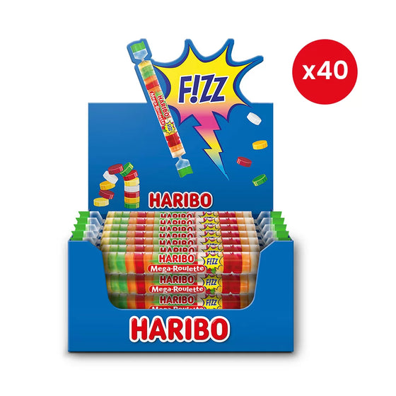 Haribo Mega Roulette zuur - 45g x40