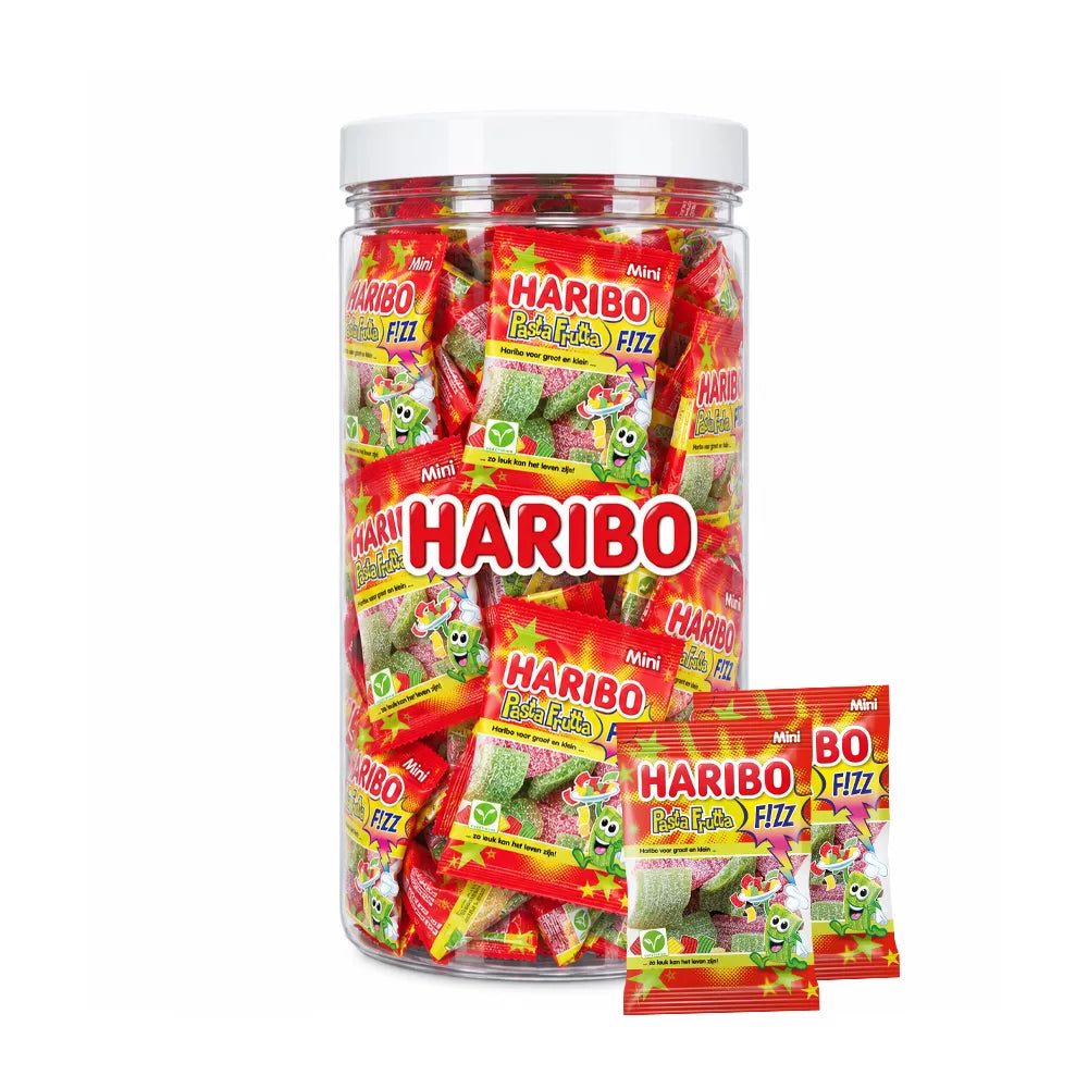 Haribo Pasta Frutta snoepzakjes - Strooigoed - ca. 30 zakjes - 540g