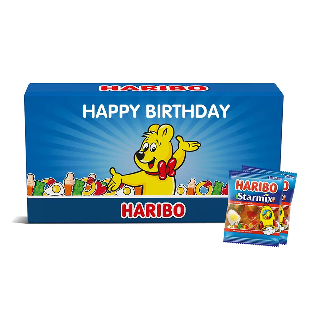 Haribo STARMIX geschenkdoosje 'Happy Birthday' - 75g