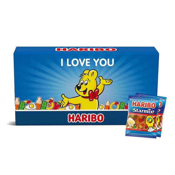 Haribo STARMIX geschenkdoosje 'I love you' - 75g