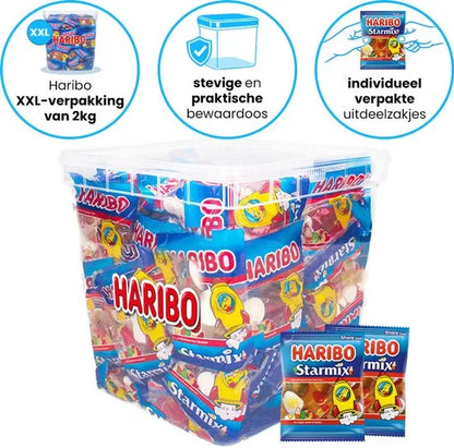 Haribo Starmix snoepzakjes - Strooigoed - 2000g
