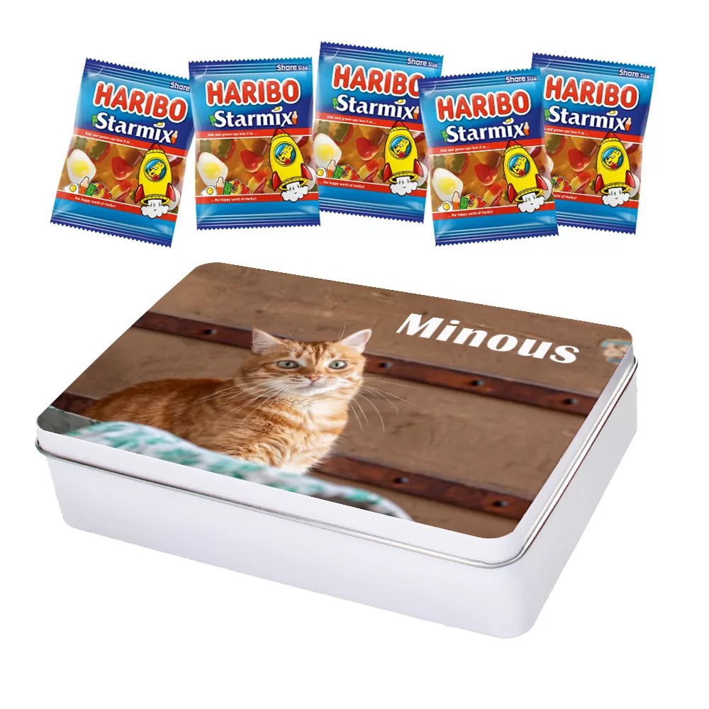 Haribo Starmix - Tinbox M - Full PERSO - 250g