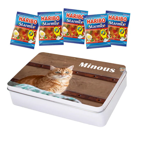 Haribo Starmix - Tinbox M - Full PERSO - 250g