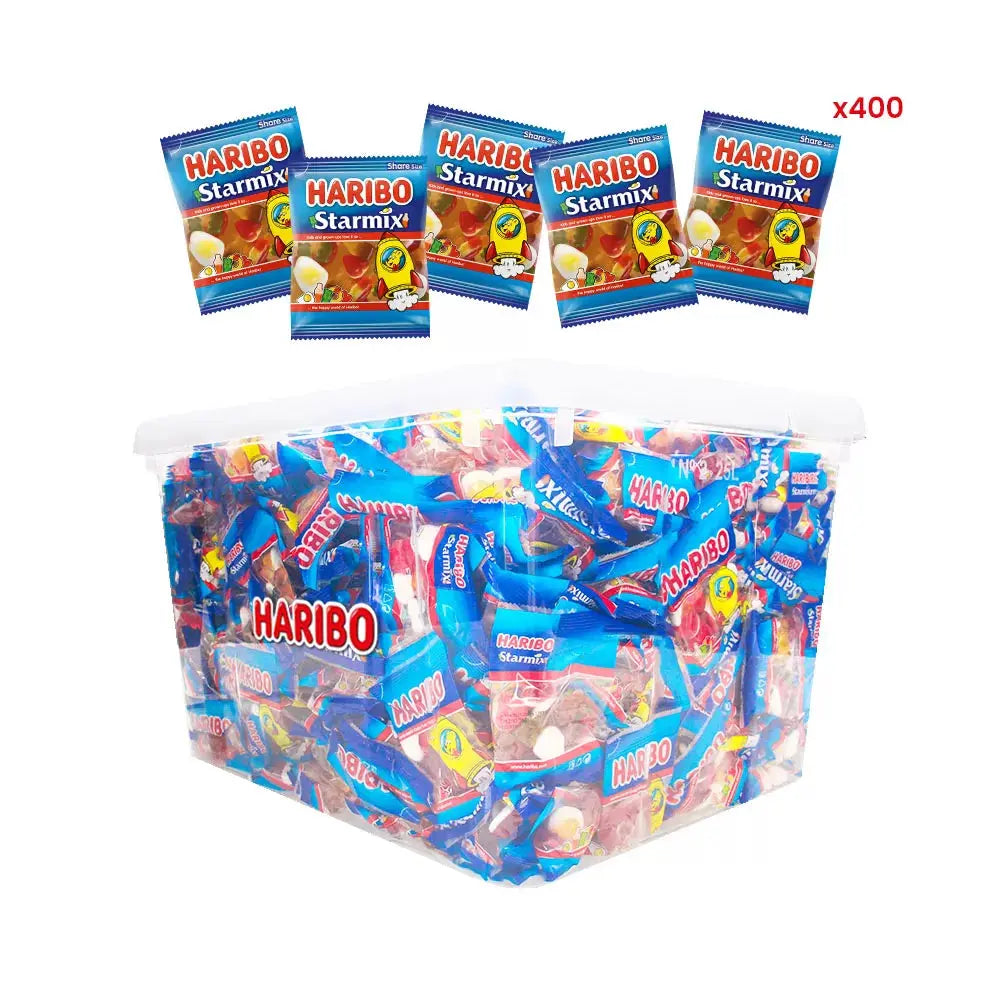 Haribo Starmix ULTRA snoepzakjes box - strooigoed - 400 zakjes - 10kg
