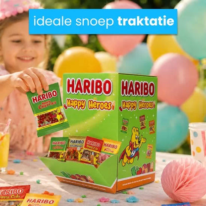 Haribo uitdeelbox "Happy Heroes" - 700g